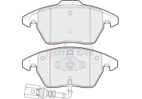 BROMSBELÄGGSSATS FÖR KÖRNING
