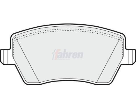 BROMSBELÄGGSSATS FÖR KÖRNING