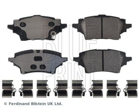 bromsbeläggssats med klossar ADBP420098 Blue Print