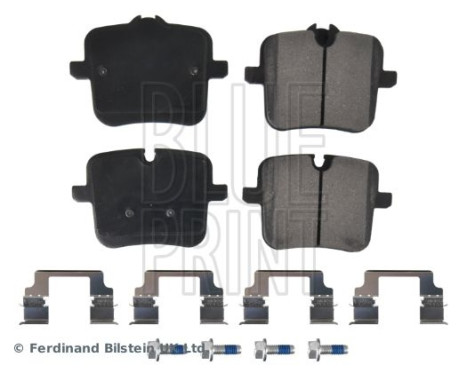 bromsbeläggssats med monteringsmaterial ADBP420079 Blue Print