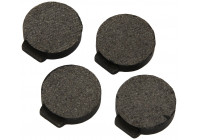 Bromsbeläggssats, parperingsbroms 36115 ABS