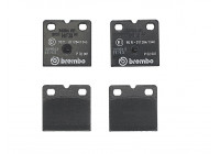 Bromsbeläggssats, parperingsbroms P 02 001 Brembo