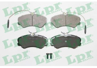 Bromsbeläggssats, skivbroms 05P011 Lpr