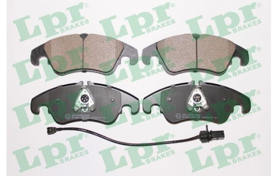 Bromsbeläggssats, skivbroms 05P1420A Lpr