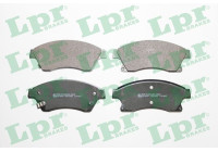 Bromsbeläggssats, skivbroms 05P1581 Lpr