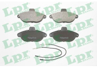 Bromsbeläggssats, skivbroms 05P346 Lpr