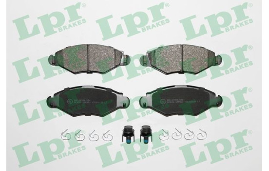 Bromsbeläggssats, skivbroms 05P903 Lpr