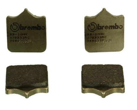 Bromsbeläggssats, skivbroms 07BB33RC Brembo