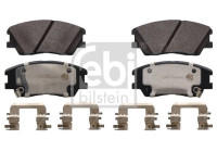 Bromsbeläggssats, skivbroms 1003455 FEBI
