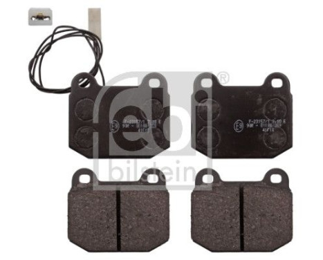 Bromsbeläggssats, skivbroms 116007 FEBI, bild 2
