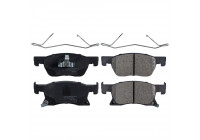 Bromsbeläggssats, skivbroms 116239 FEBI