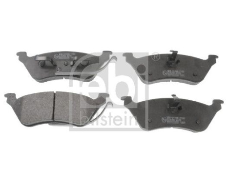 Bromsbeläggssats, skivbroms 116318 FEBI, bild 2