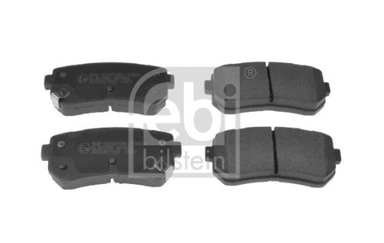 Bromsbeläggssats, skivbroms 116367 FEBI, bild 2
