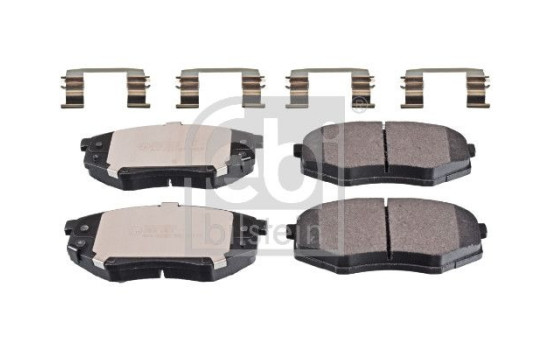 Bromsbeläggssats, skivbroms 116415 FEBI, bild 2