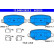 Bromsbeläggssats, skivbroms 13.0460-2625.2 ATE