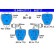 Bromsbeläggssats, skivbroms 13.0460-2717.2 ATE