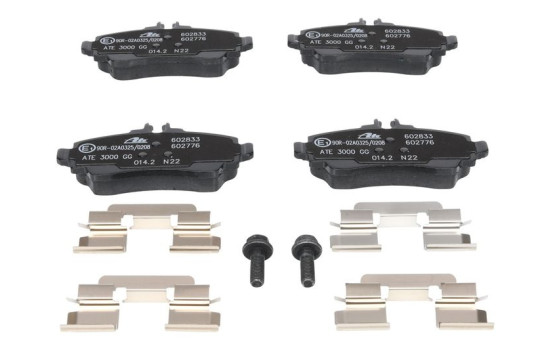 Bromsbeläggssats, skivbroms 13.0460-2776.2 ATE, bild 3