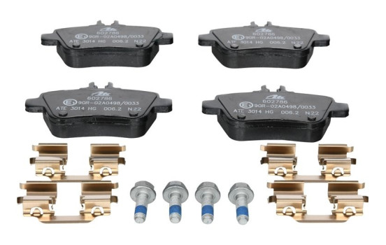 Bromsbeläggssats, skivbroms 13.0460-2786.2 ATE, bild 3