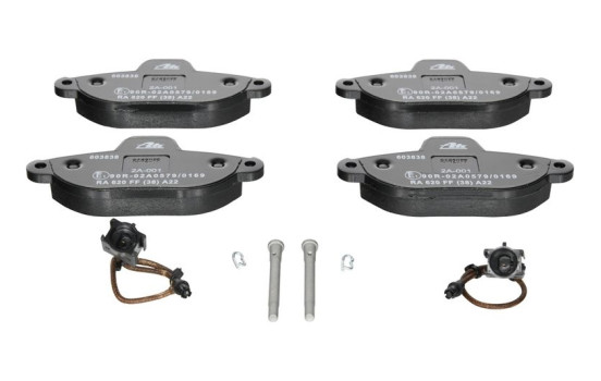 Bromsbeläggssats, skivbroms 13.0460-3838.2 ATE, bild 3