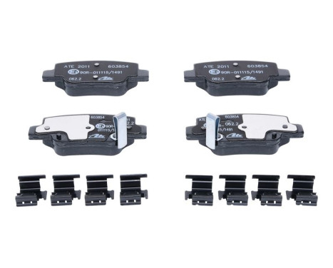 Bromsbeläggssats, skivbroms 13.0460-3854.2 ATE, bild 3