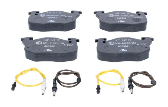 Bromsbeläggssats, skivbroms 13.0460-3952.2 ATE, bild 2
