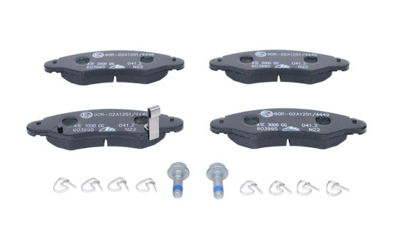 Bromsbeläggssats, skivbroms 13.0460-3995.2 ATE, bild 3
