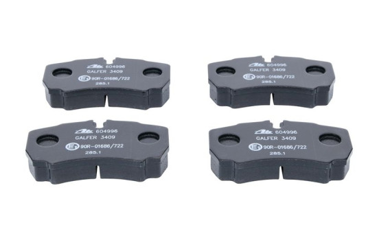 Bromsbeläggssats, skivbroms 13.0460-4996.2 ATE, bild 3
