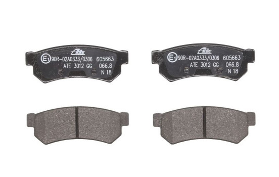 Bromsbeläggssats, skivbroms 13.0460-5663.2 ATE