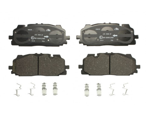 Bromsbeläggssats, skivbroms 13.0460-5678.2 ATE