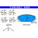 Bromsbeläggssats, skivbroms 13.0460-5689.2 ATE