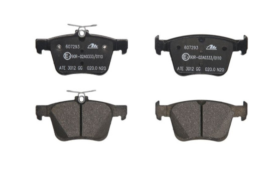 Bromsbeläggssats, skivbroms 13.0460-7293.2 ATE