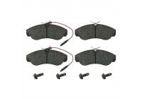 Bromsbeläggssats, skivbroms 16069 FEBI