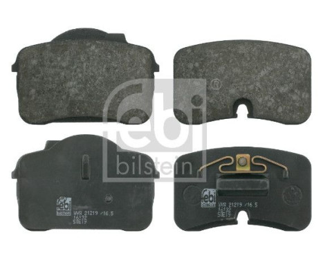 Bromsbeläggssats, skivbroms 16132 FEBI, bild 2