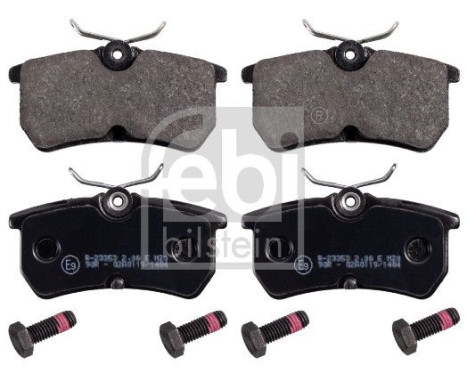 Bromsbeläggssats, skivbroms 16167 FEBI, bild 2