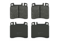 Bromsbeläggssats, skivbroms 16249 FEBI