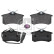 Bromsbeläggssats, skivbroms 16394 FEBI, miniatyr 2
