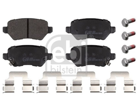 Bromsbeläggssats, skivbroms 16512 FEBI, bild 2
