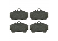 Bromsbeläggssats, skivbroms 16521 FEBI