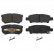 Bromsbeläggssats, skivbroms 16774 FEBI
