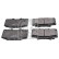 Bromsbeläggssats, skivbroms 170876 FEBI, miniatyr 2