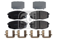 Bromsbeläggssats, skivbroms 177071 FEBI