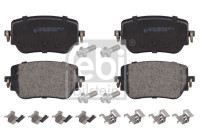 Bromsbeläggssats, skivbroms 177185 FEBI