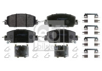 Bromsbeläggssats, skivbroms 184438 FEBI