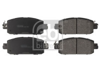Bromsbeläggssats, skivbroms 186402 FEBI