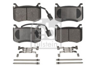 Bromsbeläggssats, skivbroms 188671 FEBI