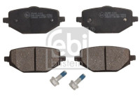 Bromsbeläggssats, skivbroms 195083 FEBI
