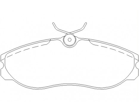 Bromsbeläggssats, skivbroms 2148101 Textar