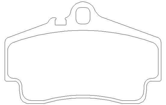 Bromsbeläggssats, skivbroms 2179203 Textar