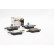 Bromsbeläggssats, skivbroms 21829 00 701 00 Breck, miniatyr 2