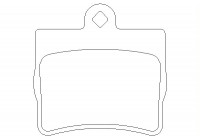Bromsbeläggssats, skivbroms 2190003 Textar
